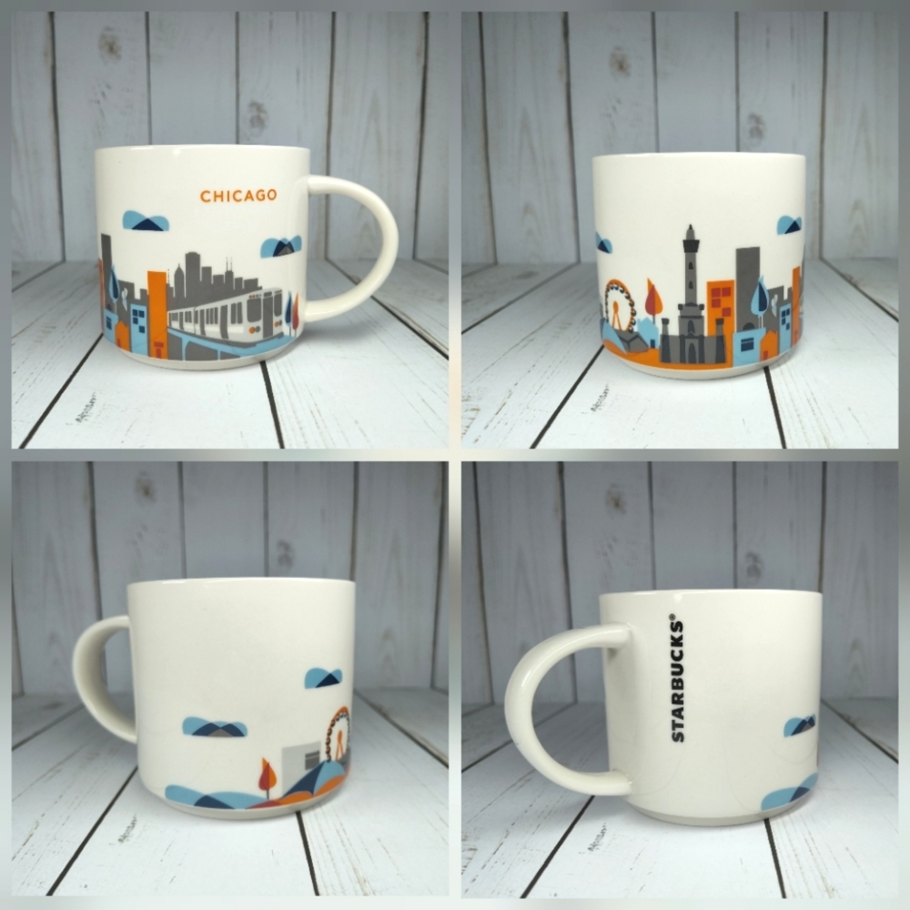 Starbucks "Chicago" You Are Here Mug
